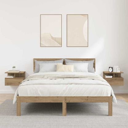vidaXL Floating Nightstands 40x31x27 cm Engineered Wood 2 pcs