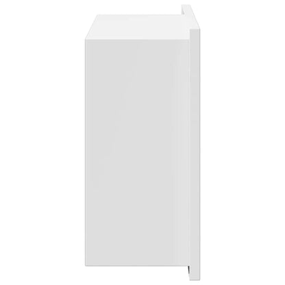 vidaXL Shower Niche White 30 x 20 x 9.5 cm Stainless Steel 6