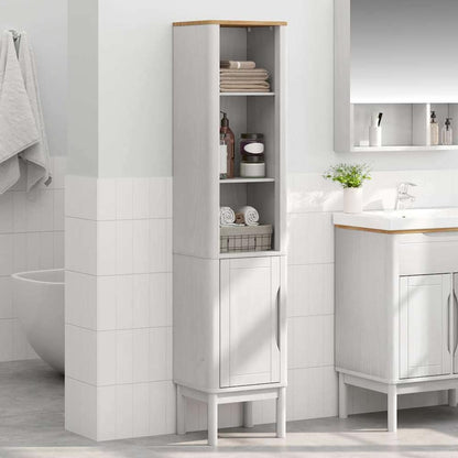 Bathroom Tall Cabinet FLORO 35 x 30 x 160 cm White