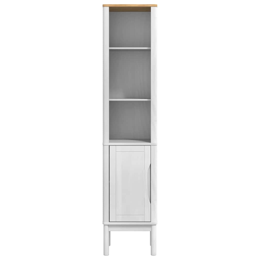 vidaXL Bathroom Tall Cabinet FLORO White 35 x 30 x 160 cm 6
