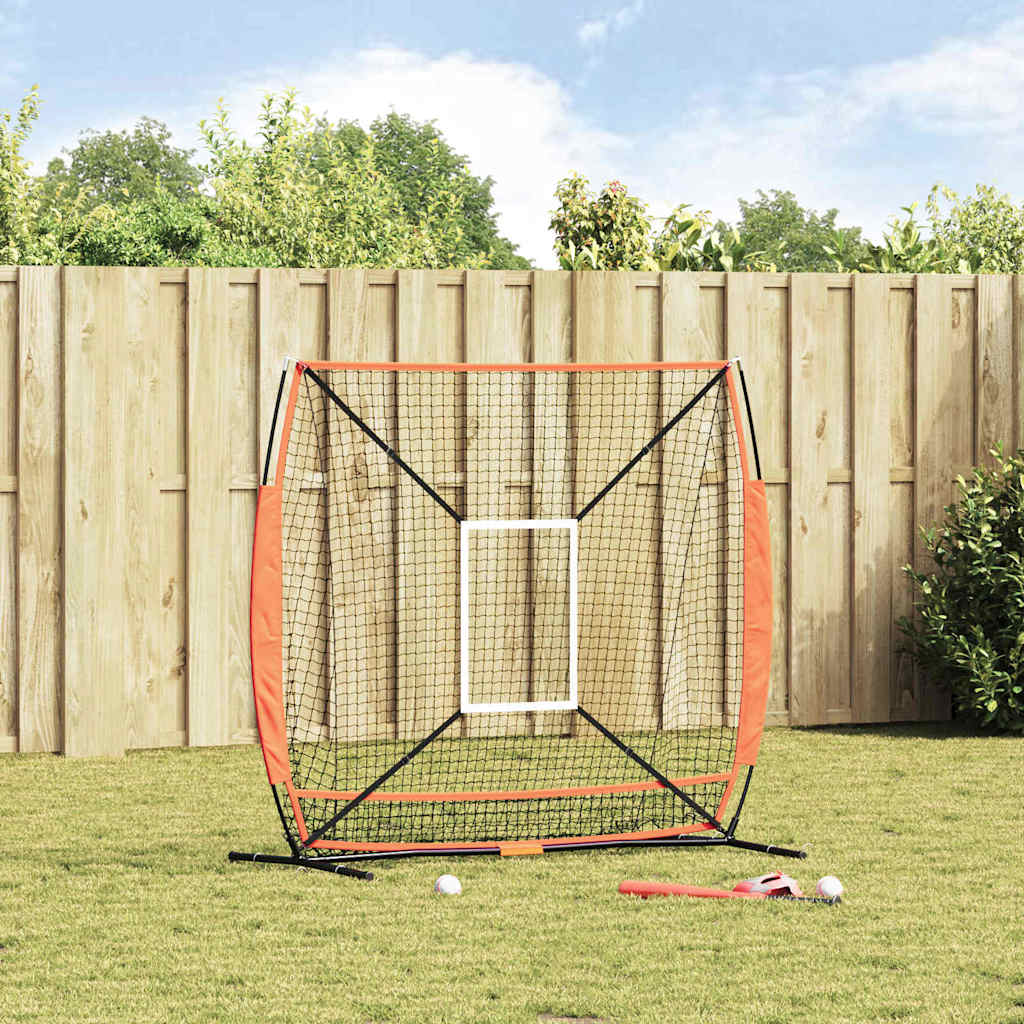 vidaXL Baseball Practice Net Folding Manual 180 x 89.5 x 152.5 cm 1