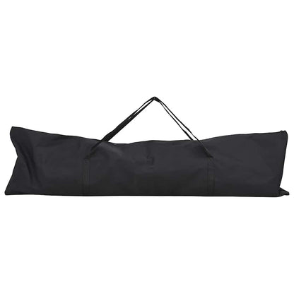 vidaXL Baseball Practice Net Black 214.5 x 89.5 x 181 cm Polyester 5