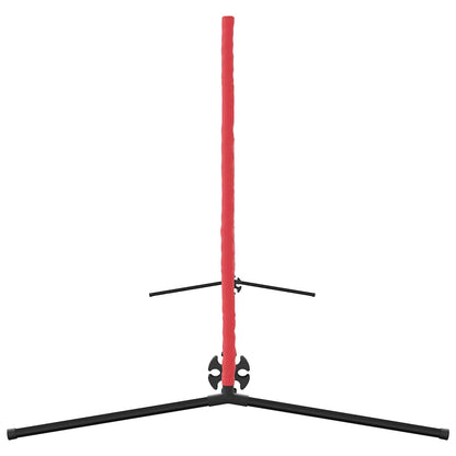 vidaXL Tennis Net Folding Black and Red 494.5 x 90 x 87 cm Polyester 6