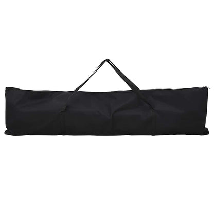 vidaXL Tennis Net Folding Black and Red 595 x 90.5 x 87 cm Polyester 5