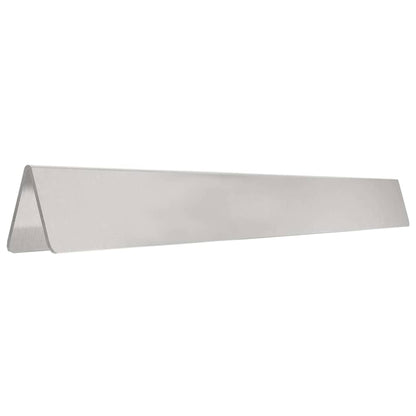 vidaXL Lawn Edging 450 x 20 cm Stainless Steel Silver 6