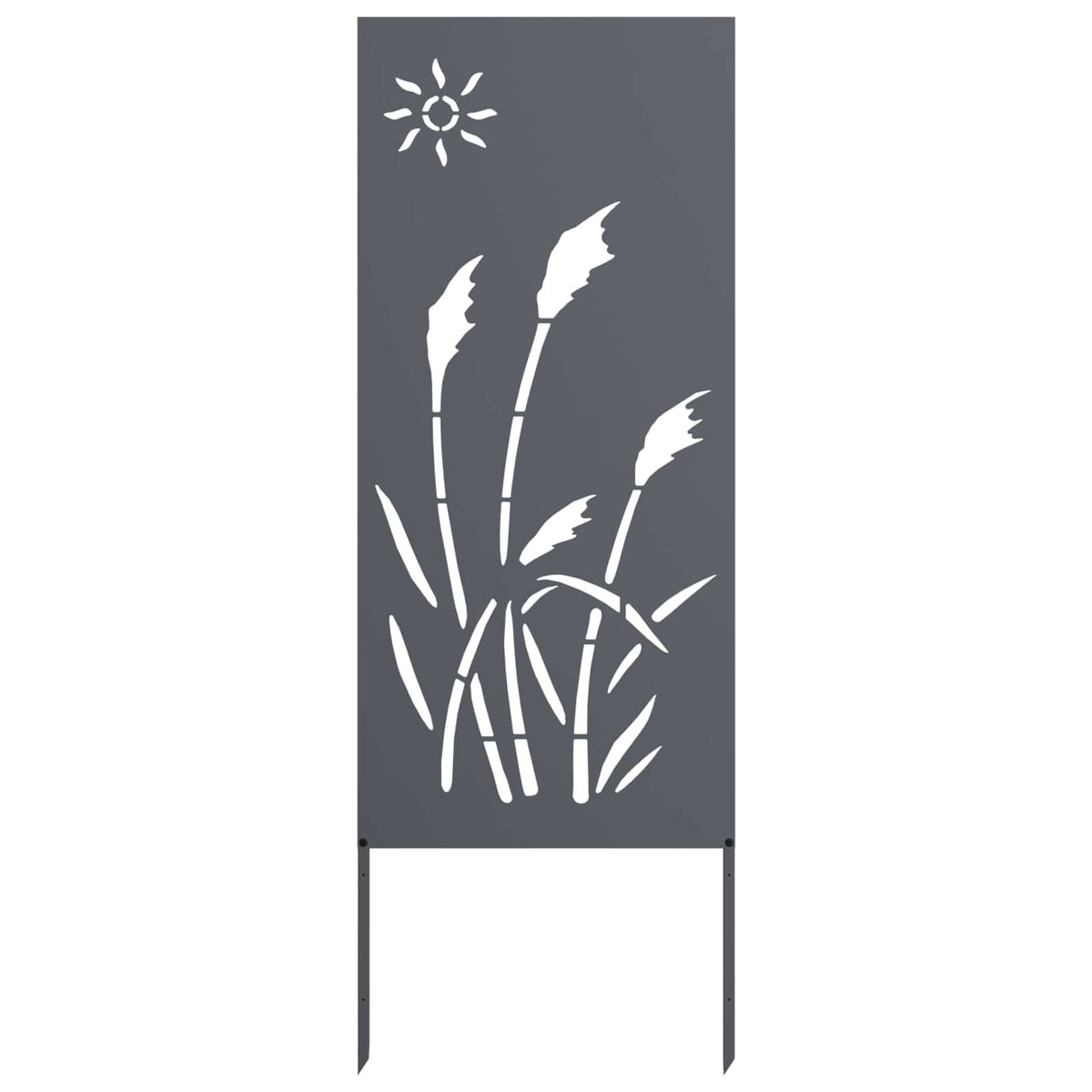 Garden Privacy Screen Anthracite Cold-rolled Steel