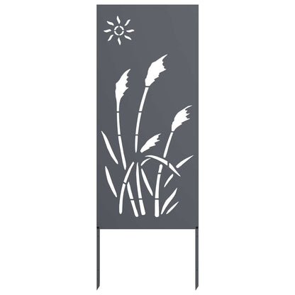 Garden Privacy Screen Anthracite Cold-rolled Steel