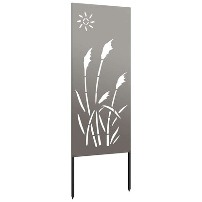 vidaXL Garden Privacy Screen Rusty 50 x 140 cm Weathering Steel 6