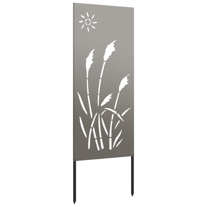 vidaXL Garden Privacy Screen Rusty 50 x 140 cm Weathering Steel 5