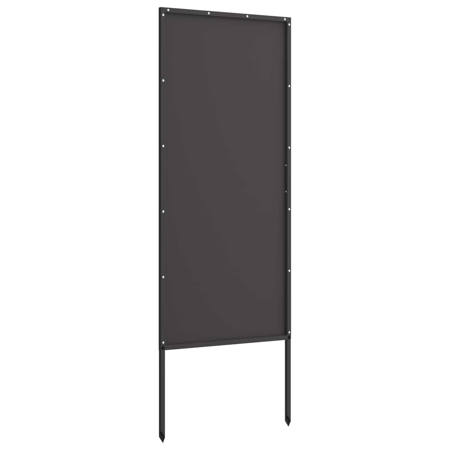 vidaXL Garden Privacy Screen Black 50 x 140 cm Cold-rolled steel 5