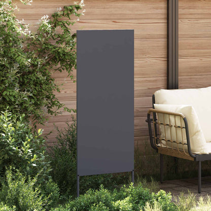 Garden Privacy Screen Anthracite Cold-rolled Steel