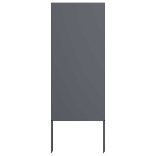 Garden Privacy Screen Anthracite Cold-rolled steel
