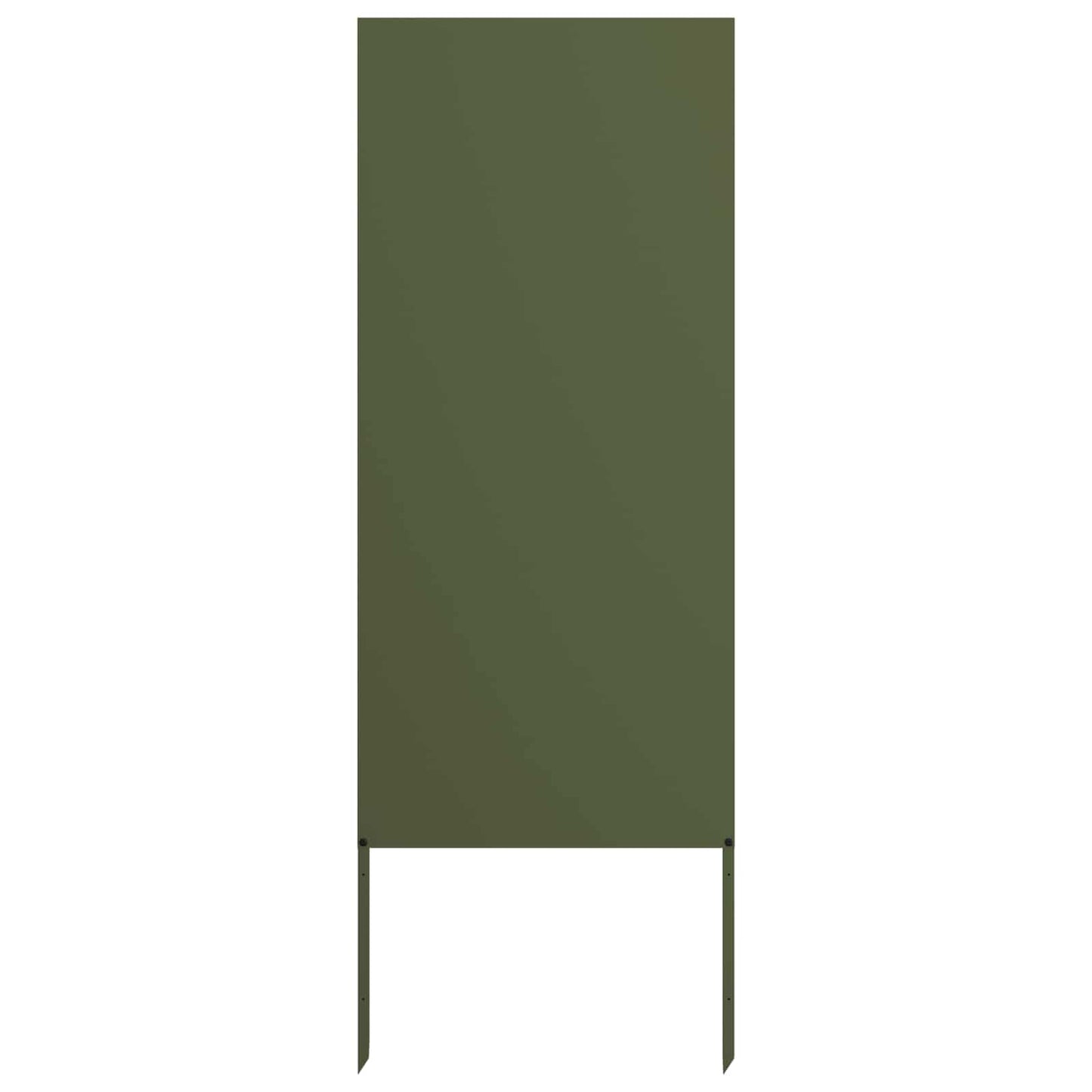 vidaXL Garden Privacy Screen Olive green 50 x 140 cm Cold-rolled steel 2