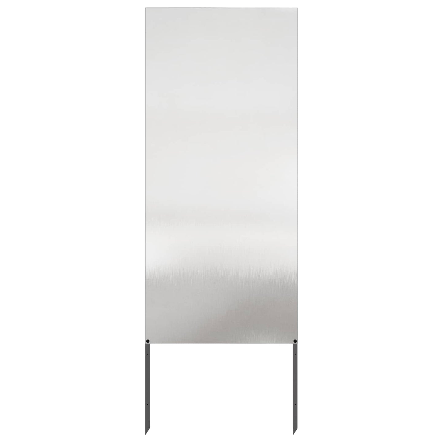 vidaXL Garden Privacy Screen Silver 50 x 140 cm Stainless steel 2
