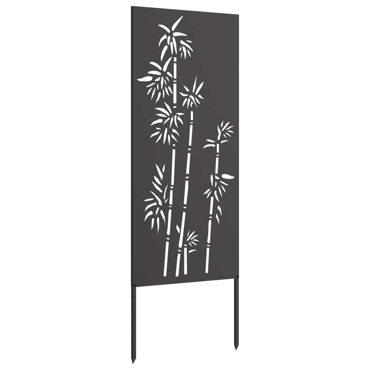 vidaXL Garden Privacy Screen Black 50 x 140 cm Cold-rolled steel 5