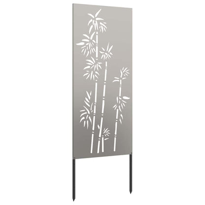 vidaXL Garden Privacy Screen Floral Rusty 50 x 140 cm Weathering Steel 6
