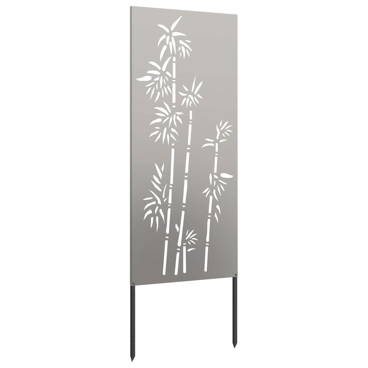 vidaXL Garden Privacy Screen Floral Rusty 50 x 140 cm Weathering Steel 5