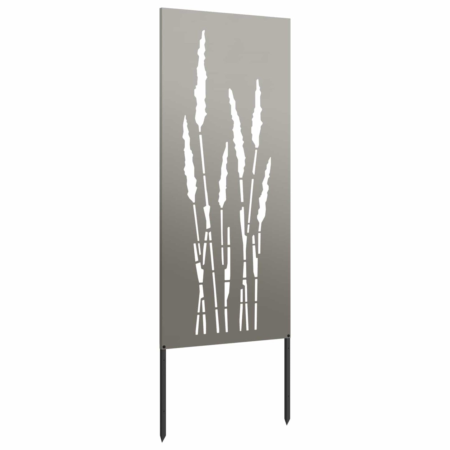 vidaXL Garden Privacy Screen Floral Rusty 50 x 140 cm Weathering Steel 5
