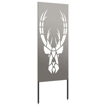 vidaXL Garden Privacy Screen Rusty 50 x 140 cm Weathering Steel 6