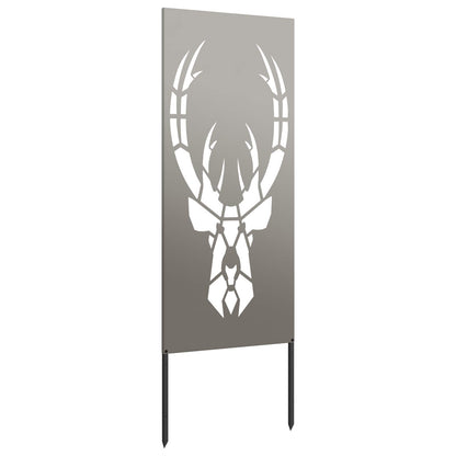 vidaXL Garden Privacy Screen Rusty 50 x 140 cm Weathering Steel 5