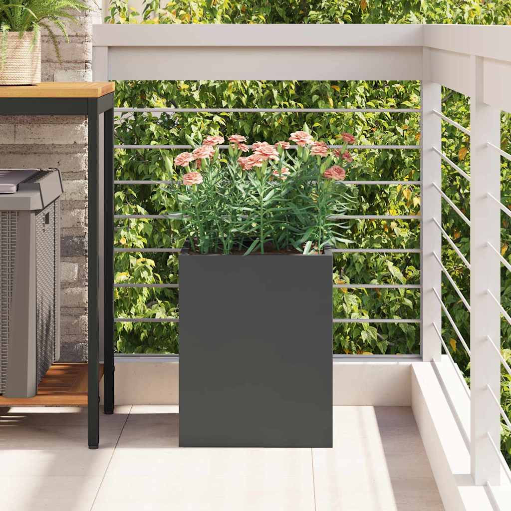 Garden Planter Black Cold-rolled Steel