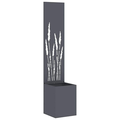 vidaXL Garden Privacy Screen Fretwork Anthracite 32 x 32 x 150 cm 2