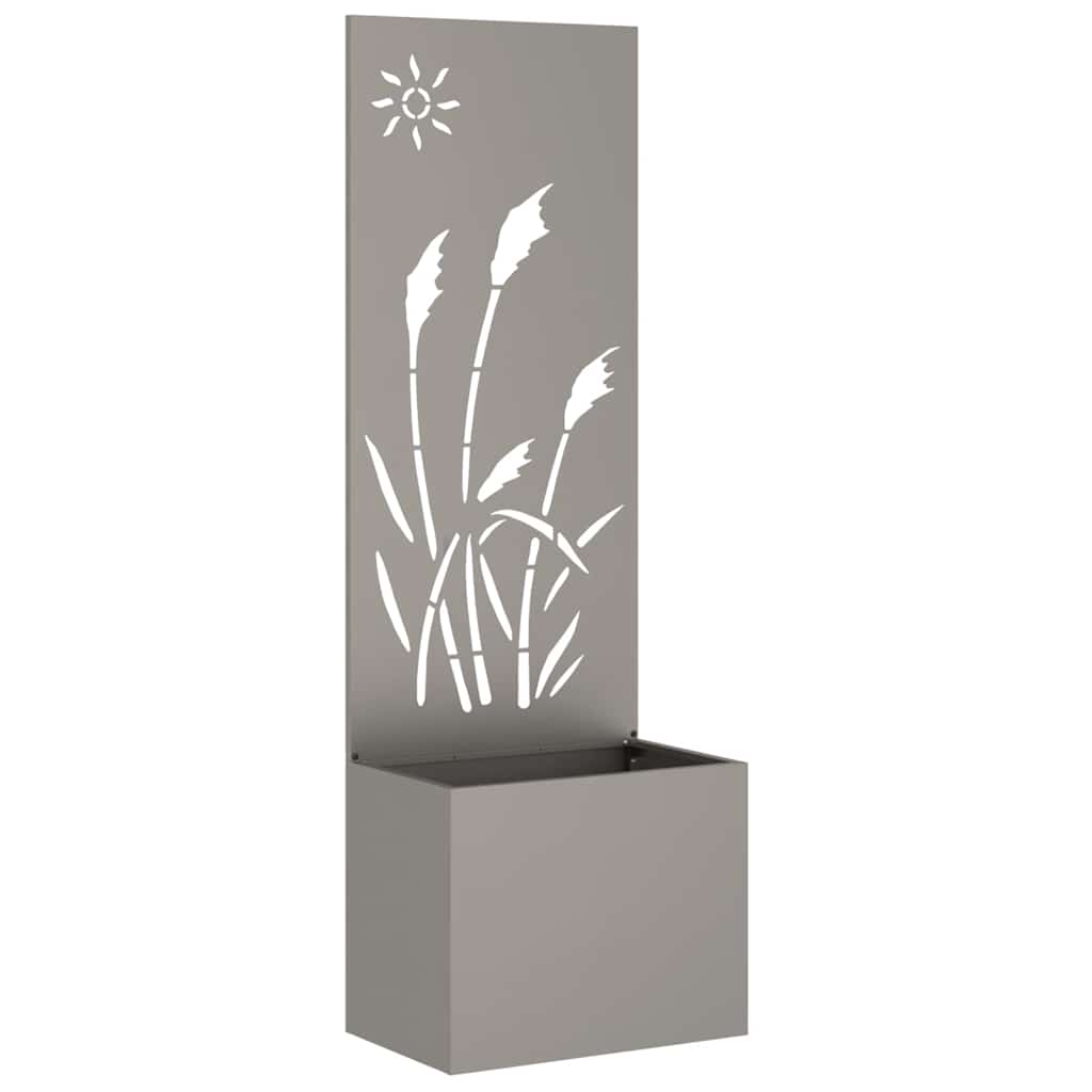 vidaXL Garden Privacy Screen Rusty 50 x 32 x 150 cm Weathering steel 5