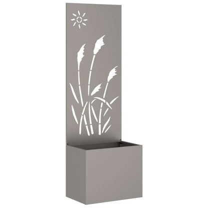 vidaXL Garden Privacy Screen Rusty 50 x 32 x 150 cm Weathering steel 5