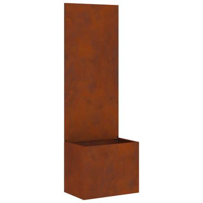 vidaXL Garden Privacy Screen Rusty 50 x 32 x 150 cm Weathering steel 2