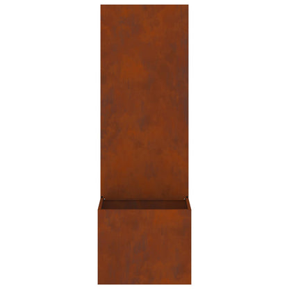 vidaXL Garden Privacy Screen Rusty 50 x 32 x 150 cm Weathering steel 6