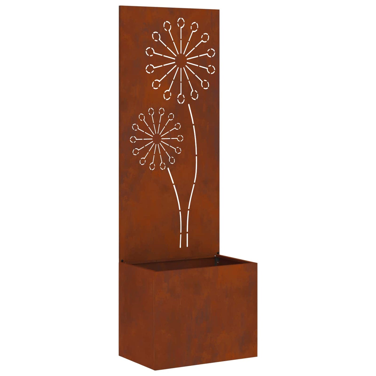 vidaXL Garden Privacy Screen Rusty 50 x 32 x 150 cm Weathering steel 2