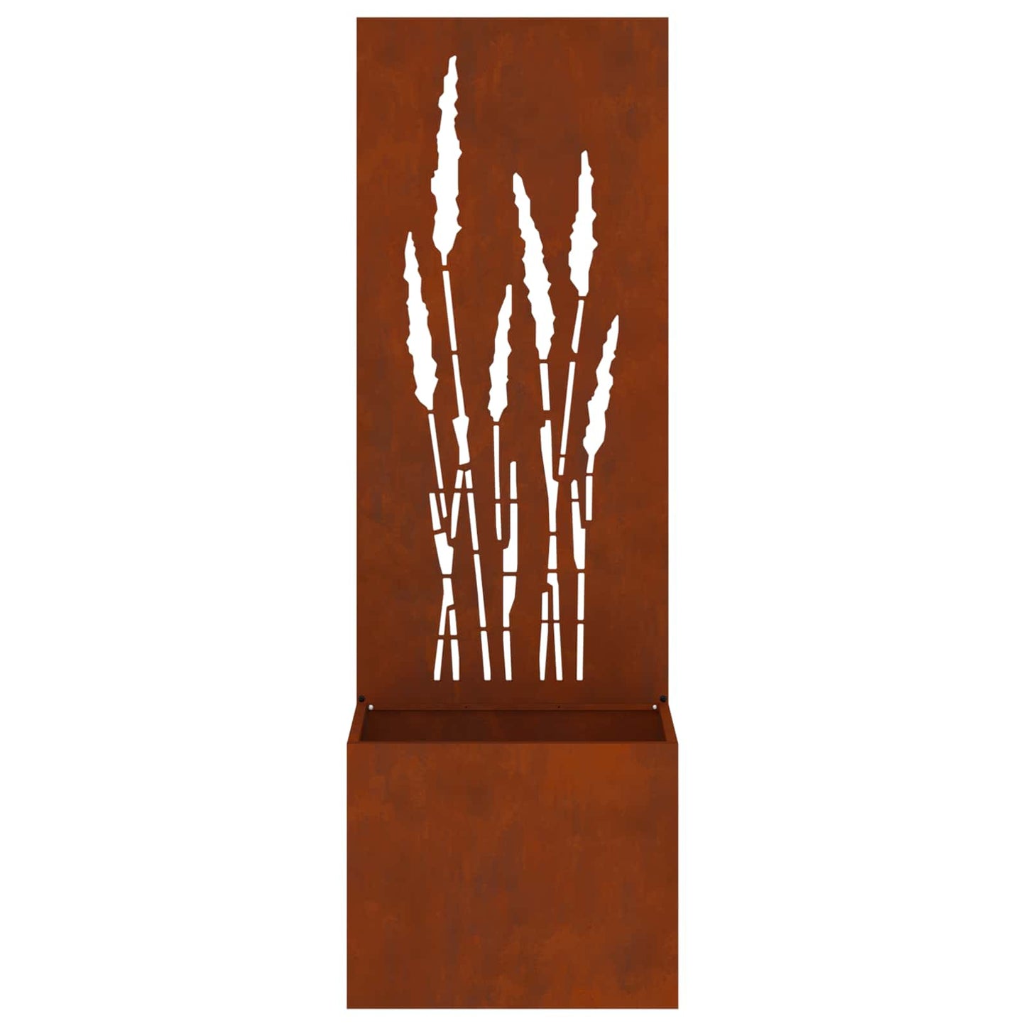 vidaXL Garden Privacy Screen Rusty 50 x 32 x 150 cm Weathering steel 6