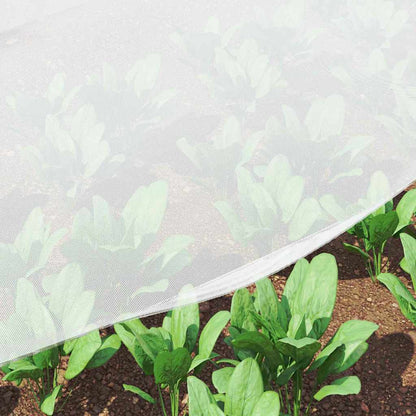 vidaXL Insect Net White 2 x 25 m Polyethylene 5
