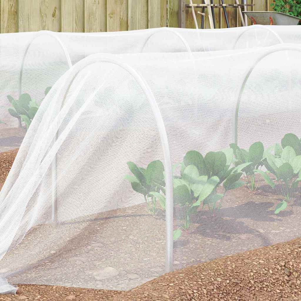 vidaXL Insect Net White 2 x 25 m Polyethylene 3