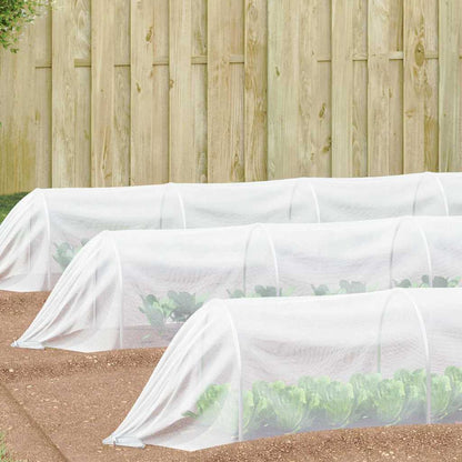 vidaXL Insect Net White 2 x 25 m Polyethylene 1