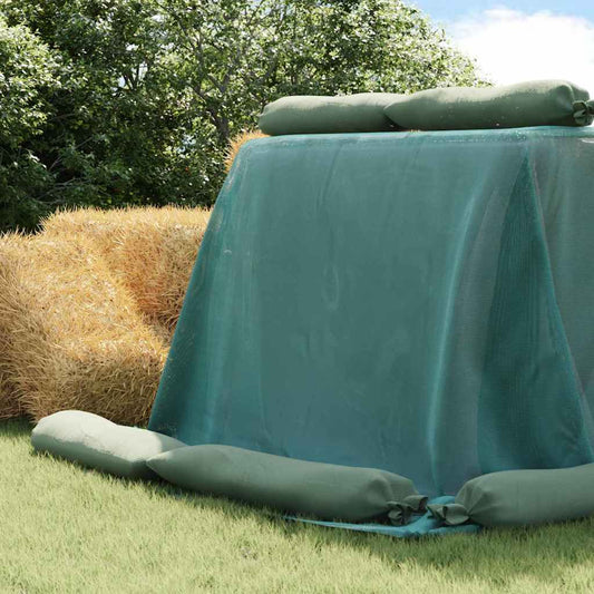Silo Cover Green HDPE