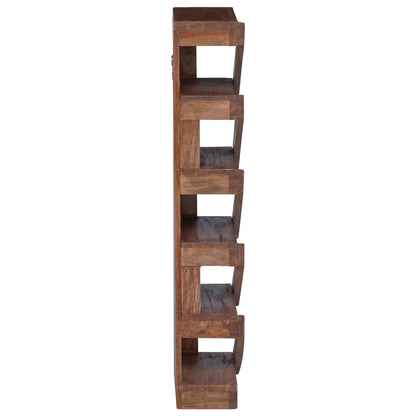 vidaXL Wine Rack Solid Mahogany Wood Natural 6