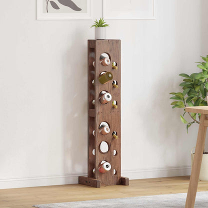 vidaXL Rack Solid Mahogany Wood Brown 1