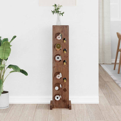 vidaXL Rack Solid Mahogany Wood Brown 4