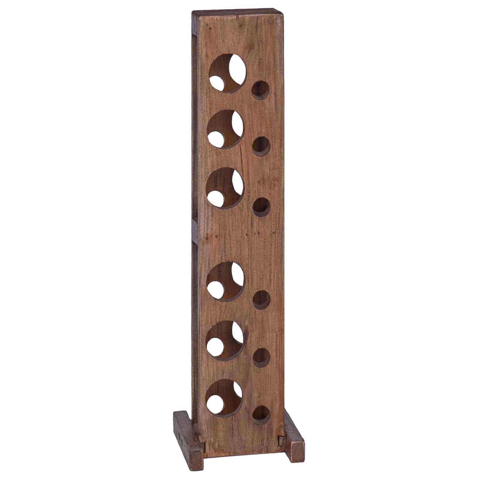 vidaXL Rack Solid Mahogany Wood Brown 2