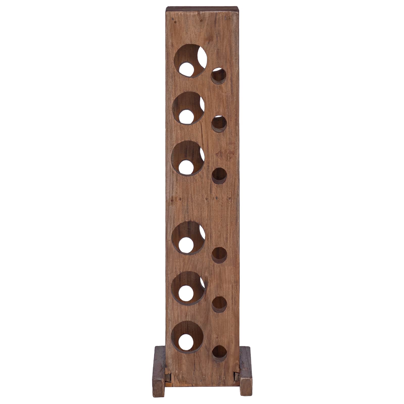 vidaXL Rack Solid Mahogany Wood Brown 5