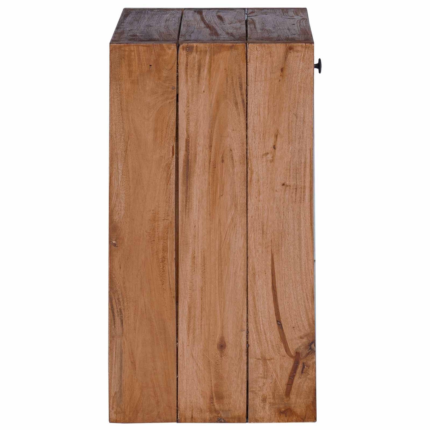 vidaXL Bedside Table Brown 63 x 30 x 79 cm Solid Mahogany Wood 6