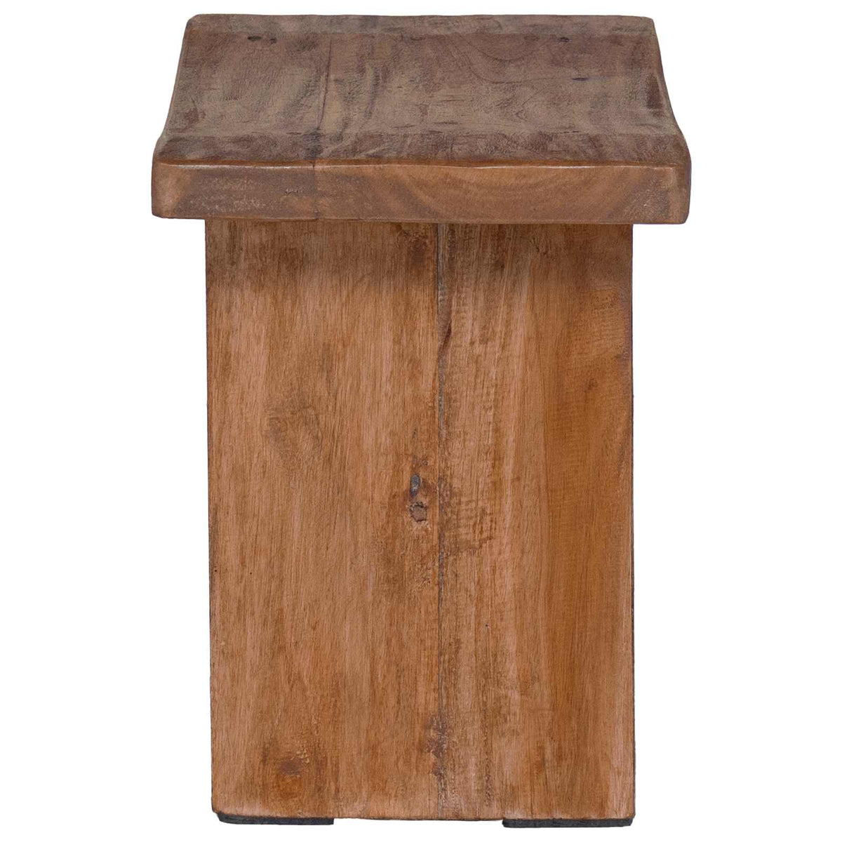 vidaXL Stool Natural 40 x 25 x 31 cm Mahogany Wood 6