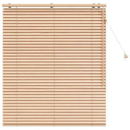 vidaXL Venetian Blind Oak Look 110 x 130 cm 35 mm Solid Paulownia Wood 2