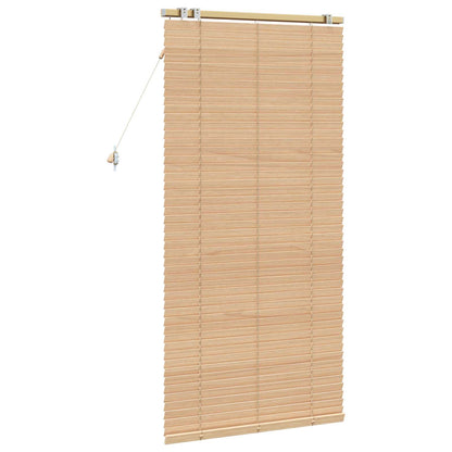 vidaXL Venetian Blind Oak Look 90 x 160 cm 35 mm Solid Paulownia Wood 4