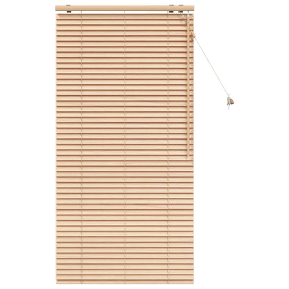 vidaXL Venetian Blind Oak Look 95 x 160 cm 35 mm Solid Paulownia Wood 2