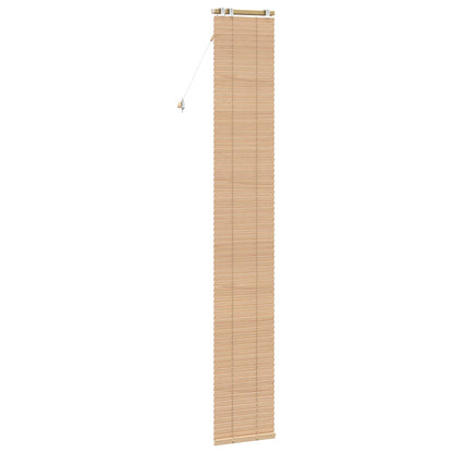 vidaXL Venetian Blind Oak Look 50 x 250 cm 35 mm Solid Paulownia Wood 4