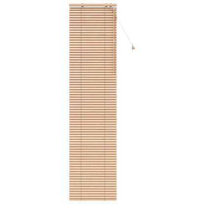 vidaXL Venetian Blind Oak Look 60 x 250 cm 35 mm Solid Paulownia Wood 2