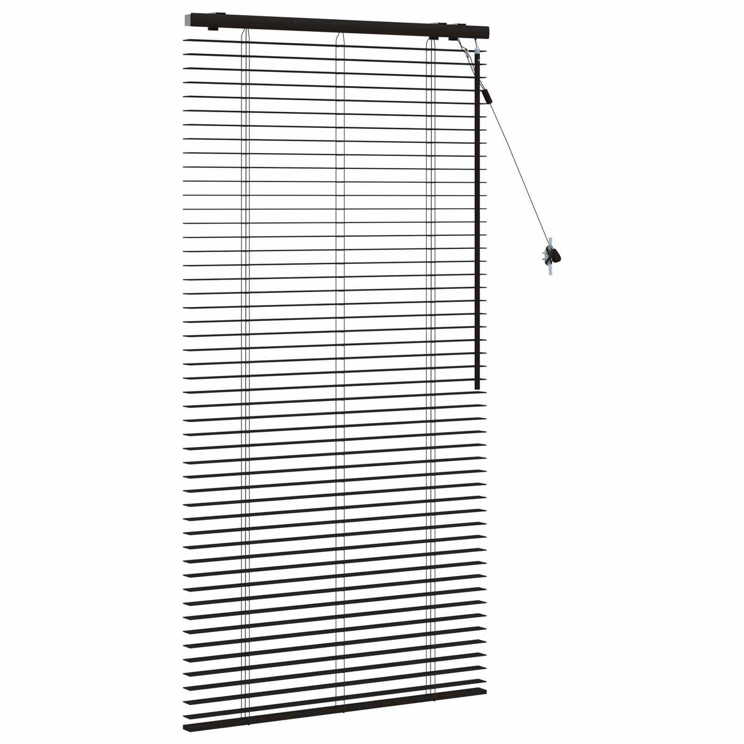 vidaXL Venetian Blind Dark Brown 95 x 160 cm 35 mm 3