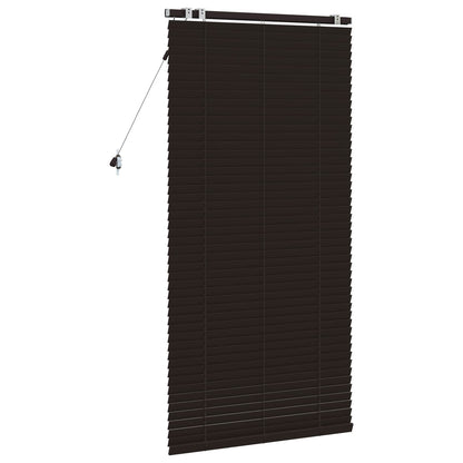 vidaXL Venetian Blind Dark Brown 95 x 160 cm 35 mm 4